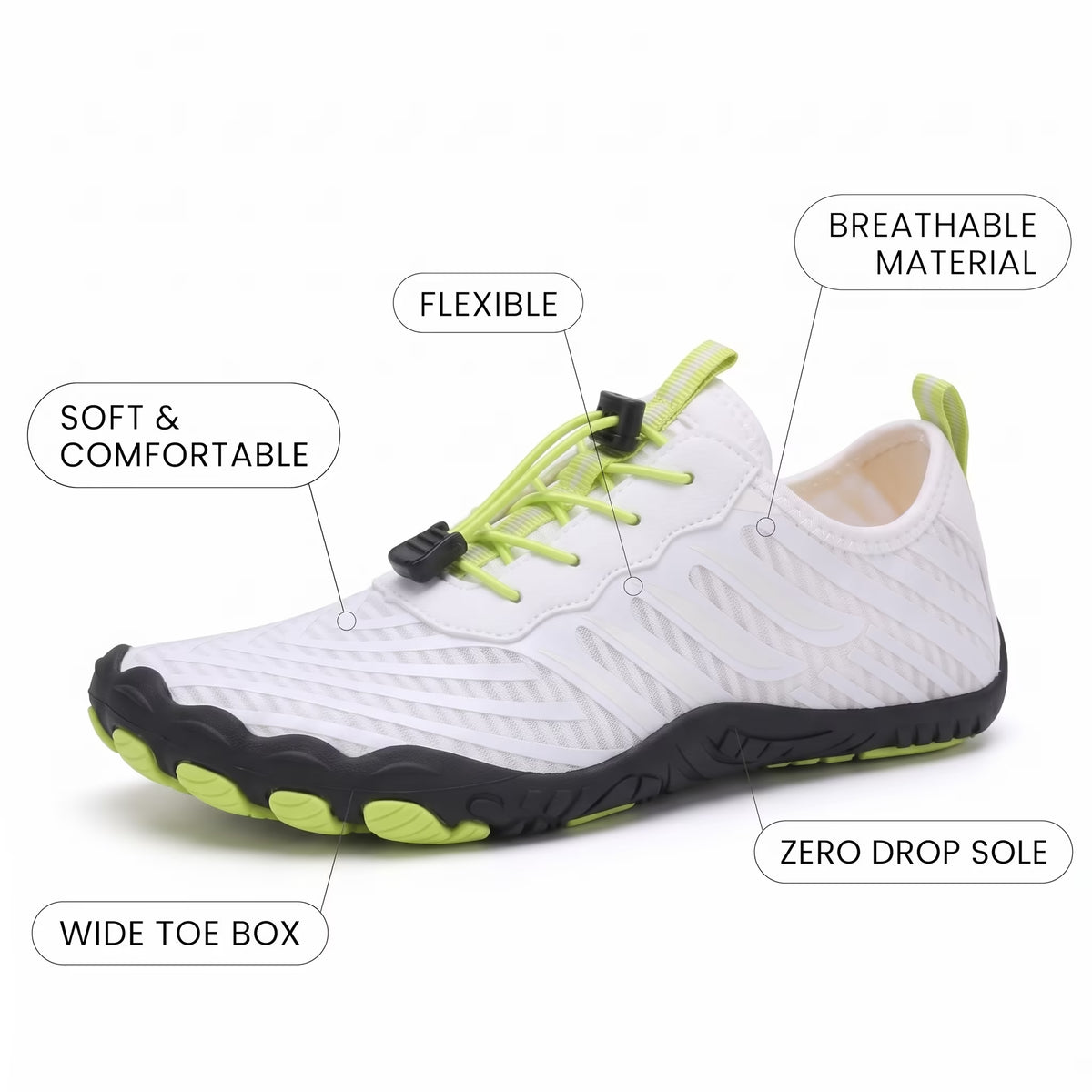 Natura - Chaussures pieds nus au confort naturel