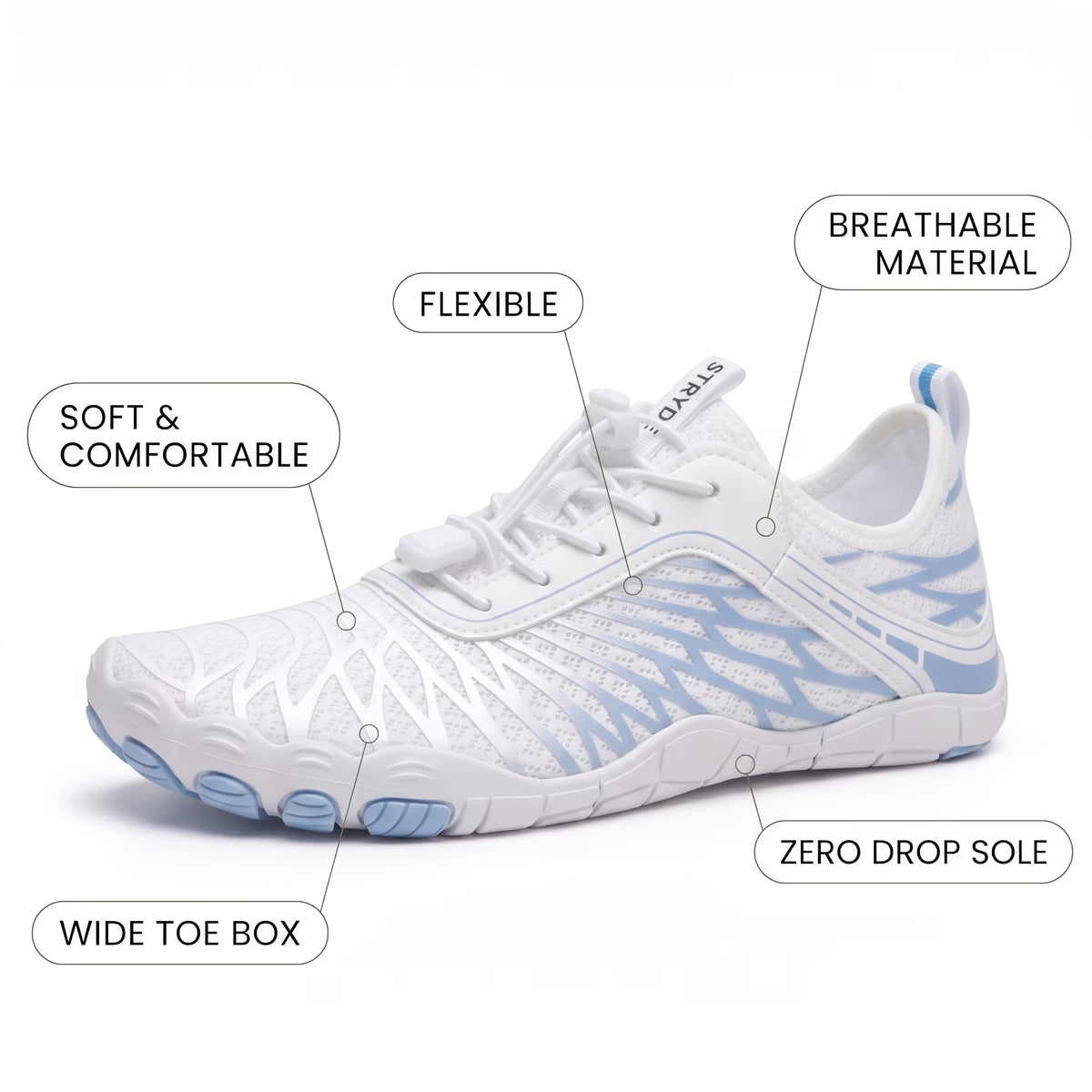 Onyx Pro - All-Day Comfort & Pain-Free Walking Barefoot Shoes