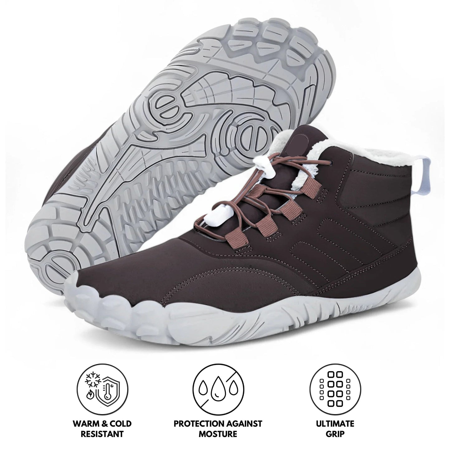 Caspar Pro - Non-slip & Waterproof Winter Barefoot Shoe (Unisex)