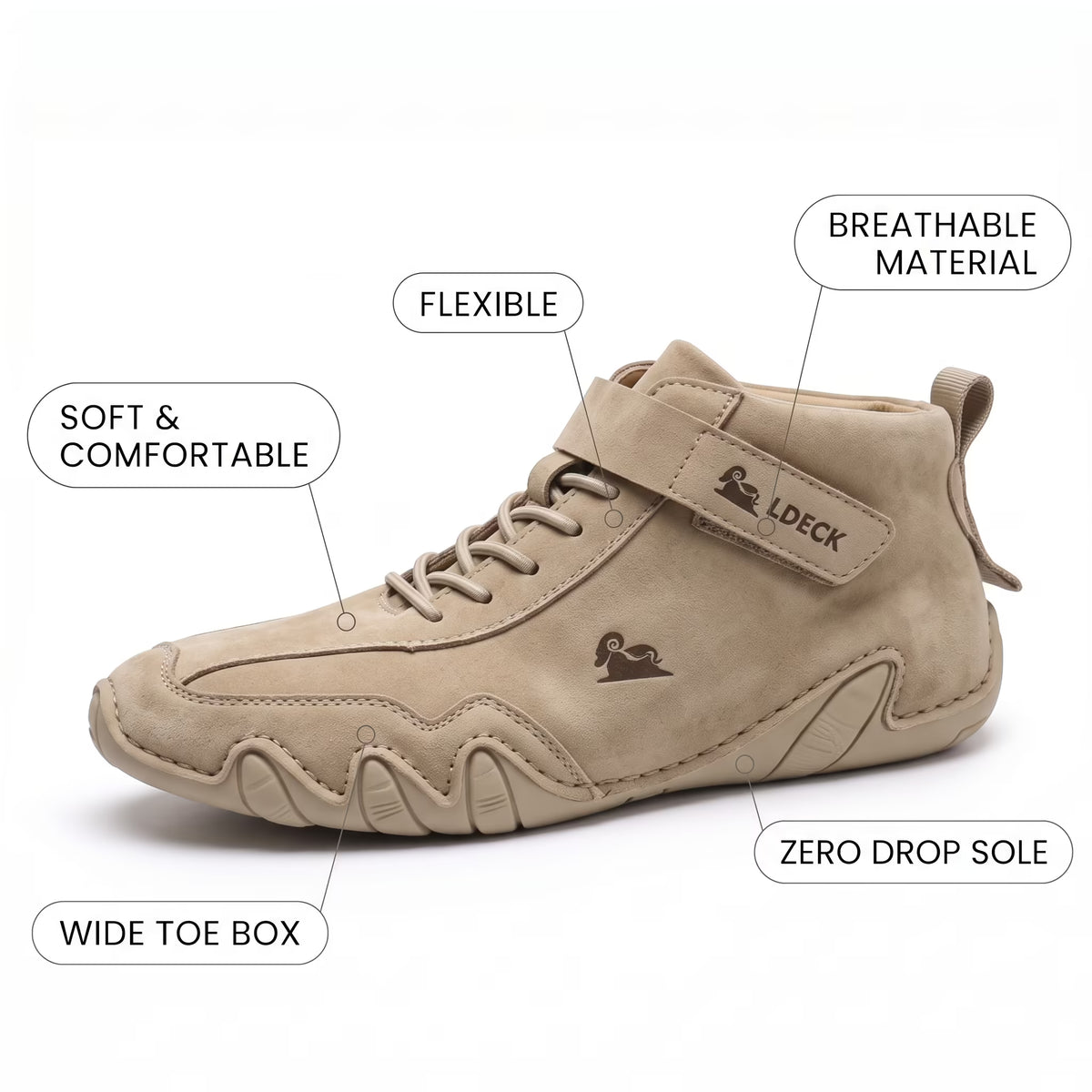 Ember Trek - All-Day Comfort & Pain-Free Barefoot Shoes (BOGO)