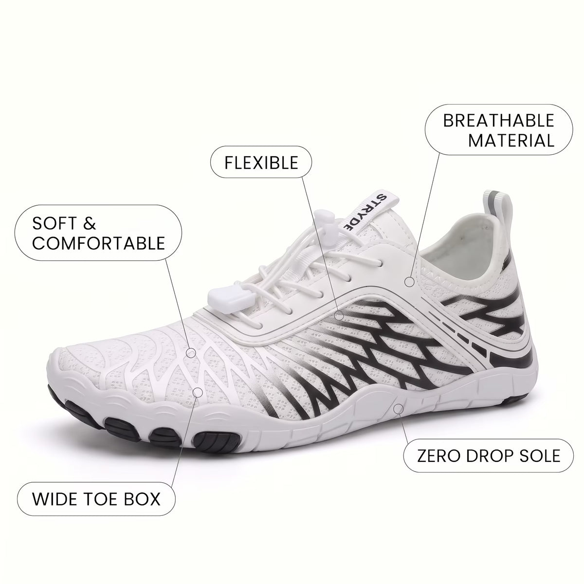 Onyx Pro - All-Day Comfort & Pain-Free Walking Barefoot Shoes