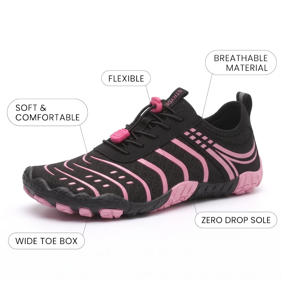 Kestrel Adventure - Orthopedic Comfort & Non-Slip Barefoot Shoes