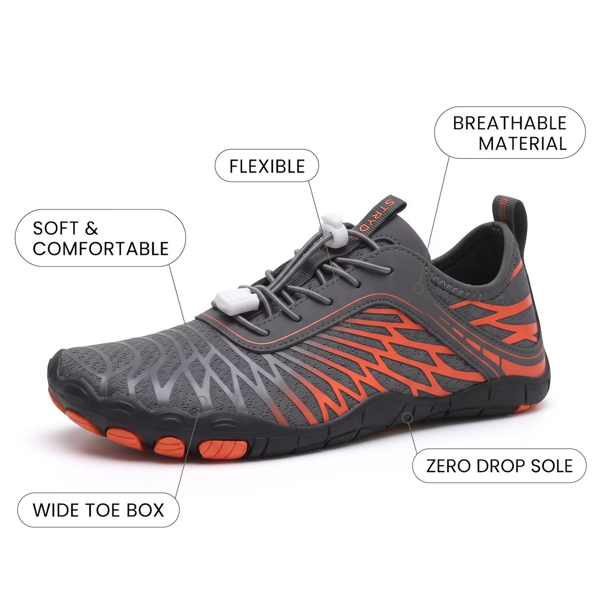 Onyx Pro - All-Day Comfort & Pain-Free Walking Barefoot Shoes