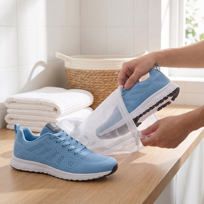 Brush off dry dirt first