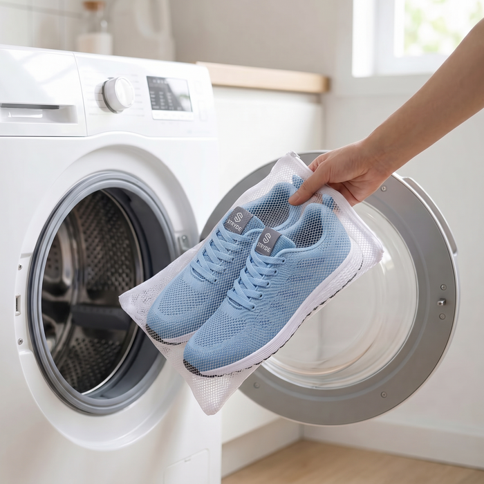 Wash gently